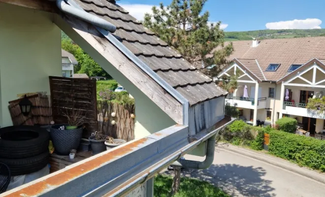 Remplacement d'une poutre sablière - 74330 EPAGNY METZ-TESSY, Bellegarde-sur-Valserine, Attila Oyonnax
