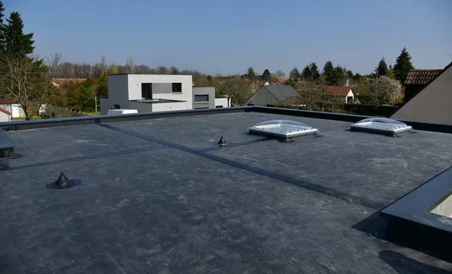 Étanchéité toiture membrane EPDM, Bellegarde-sur-Valserine, Attila Oyonnax